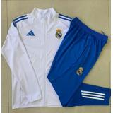 Chándal Real Madrid 2025/26- White II (Cremallera larga)